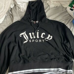 Juicy Couture cropped hoodie size XL